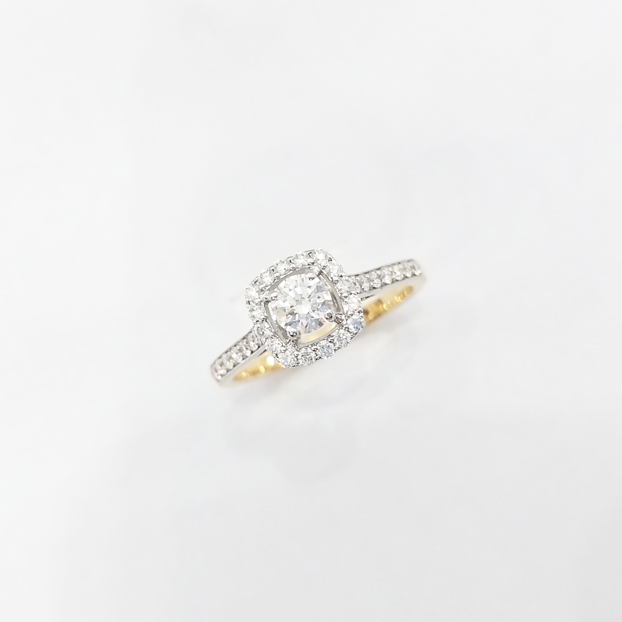Square Diamond Ring