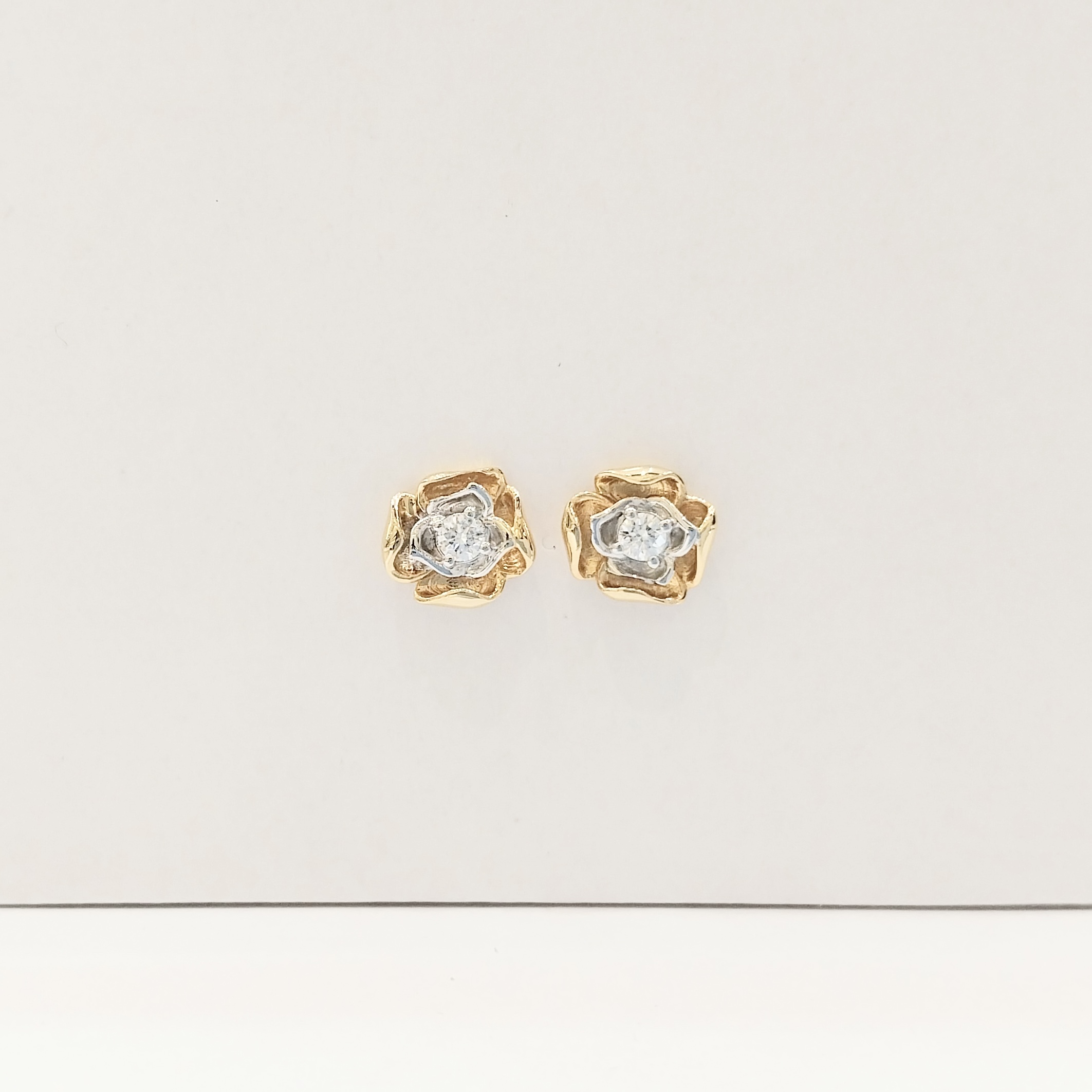 Rose Diamond Earring