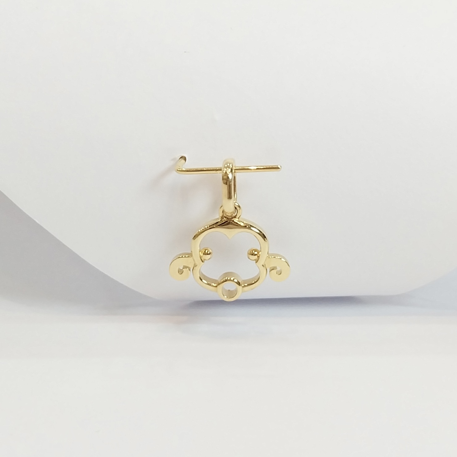 Monkey, Plain 18k Gold