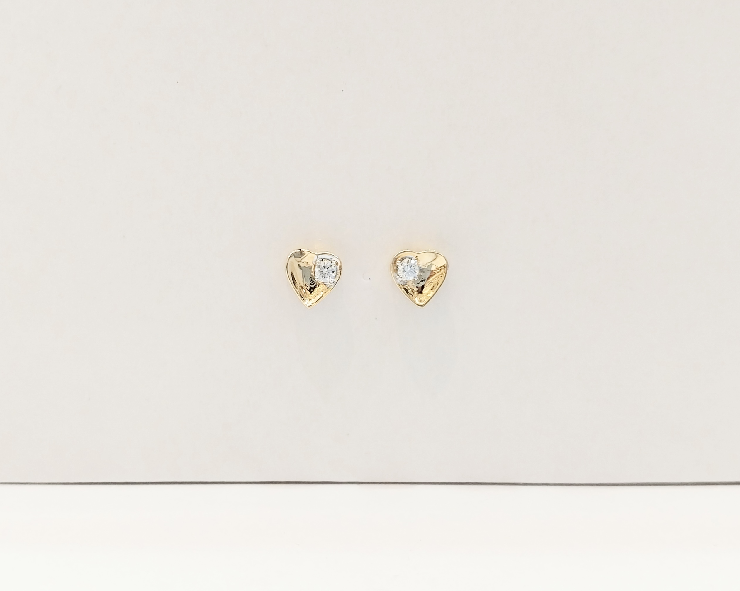 Heart, Diamond Earring