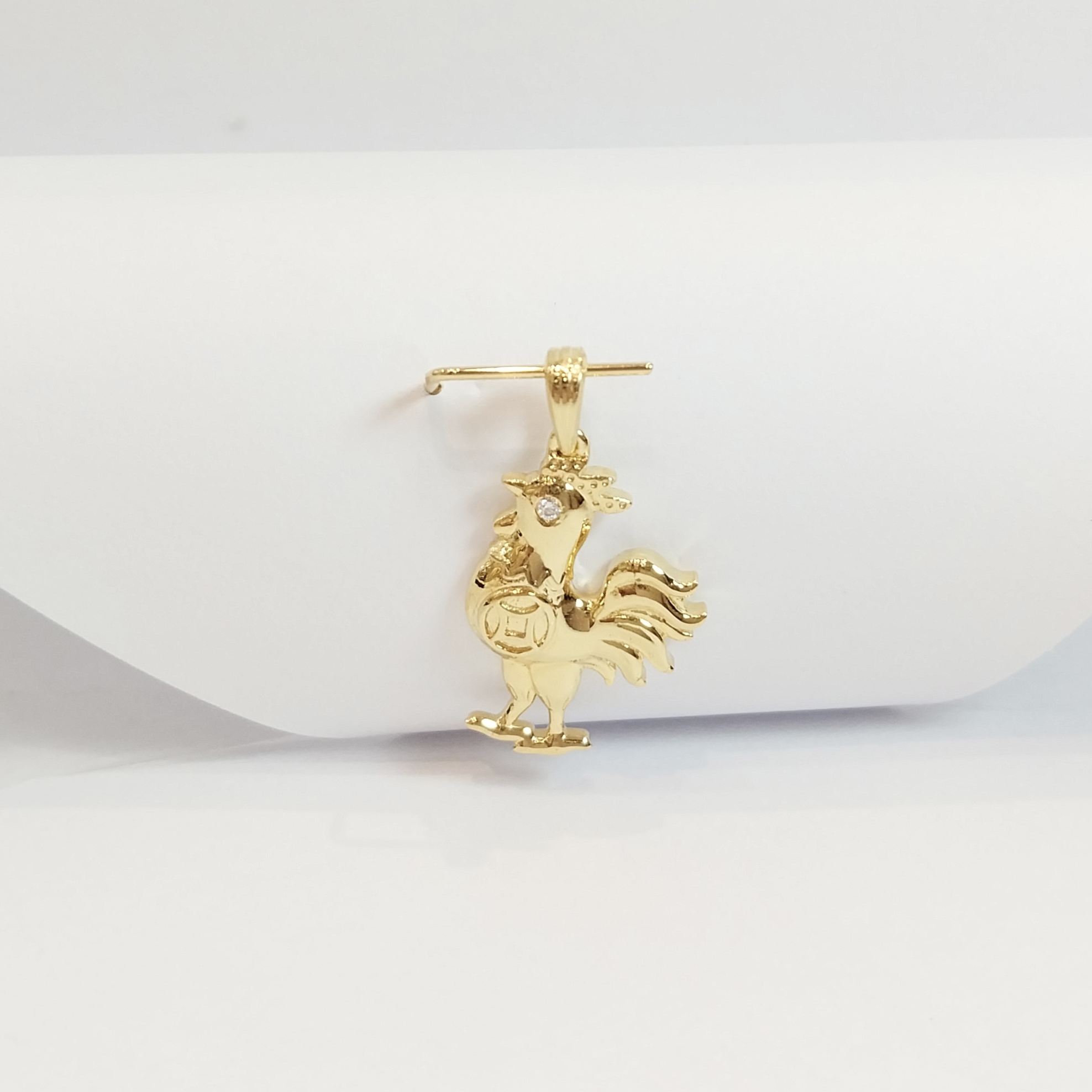 Chicken with CH coin body